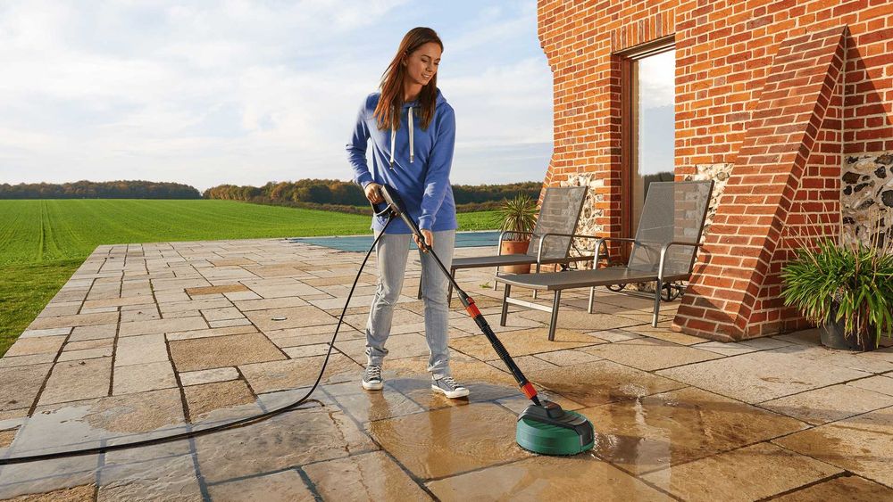 BOSCH  Насадка для мытья террас (AquaSurf 250)