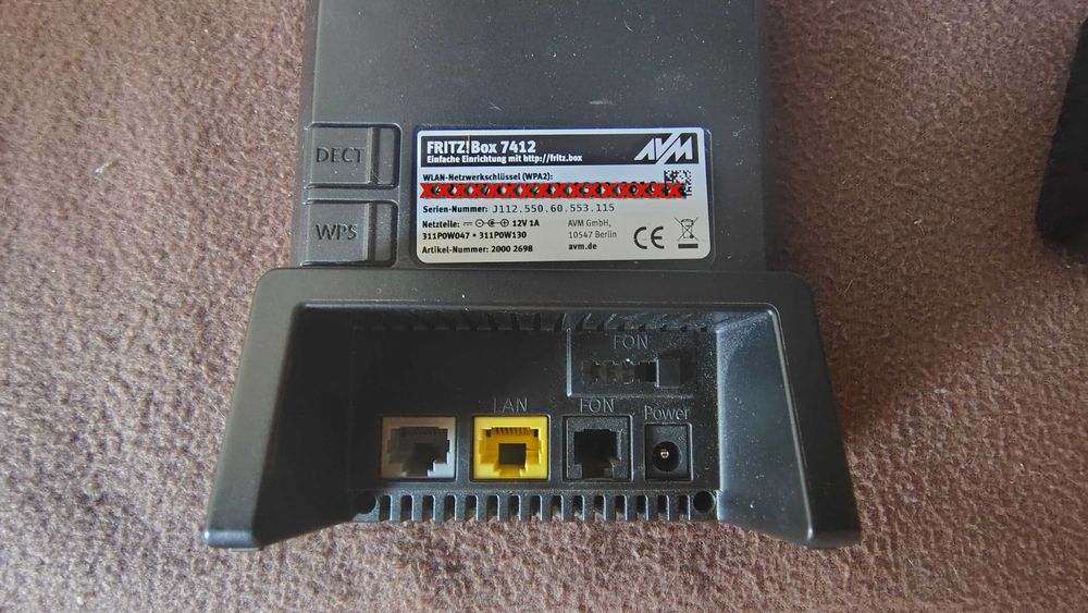 Router FritZ! 1&1 WLAN