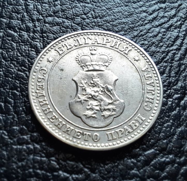 Стара монета 10 стотинки 1913 г. България-много добра  !