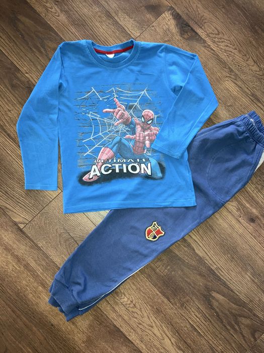 Комплект долничка и блузка Spiderman за 6-7 год.