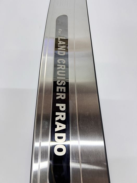 Prado 150 накладка на задний бампер прадо 150 металическая накладка