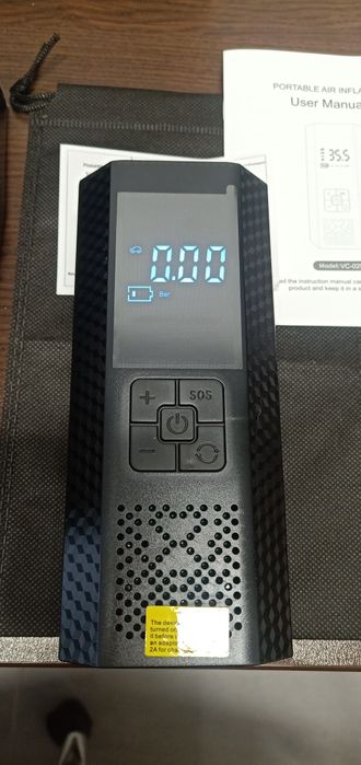 Мини компресор акумулаторен