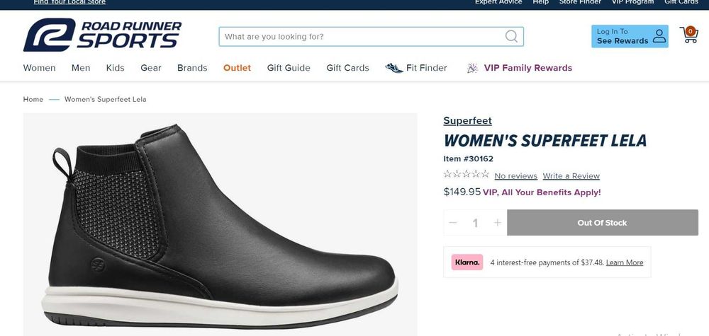 NOU! Botine dama din piele Superfeet