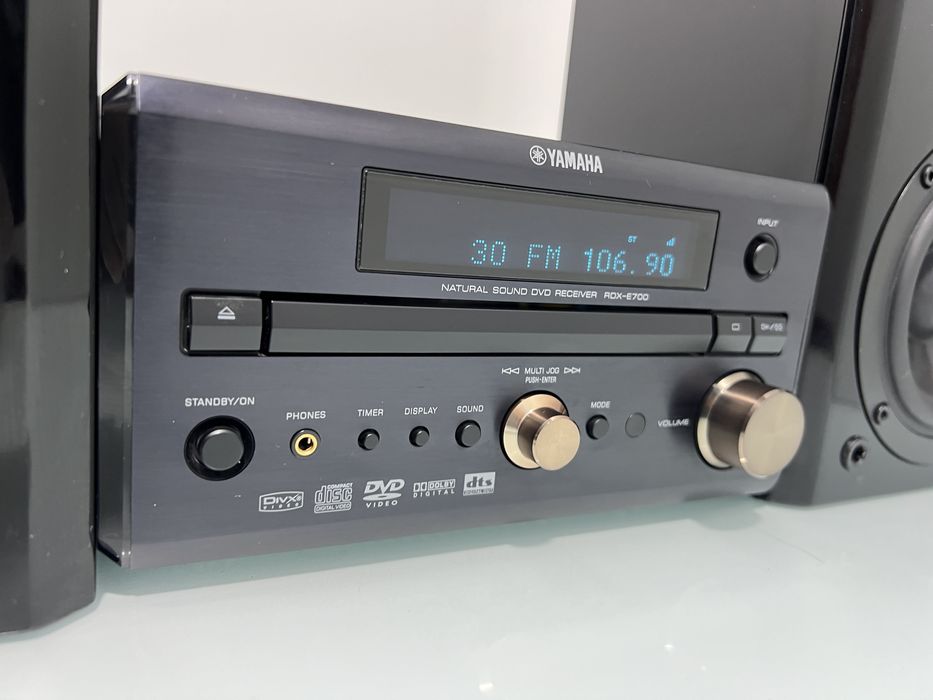 Receiver CD, DVD, CDR, CDRW, MP3 YAMAHA RDX-E700 cu Boxe YAMAHA NX-E700 și Telecomandă