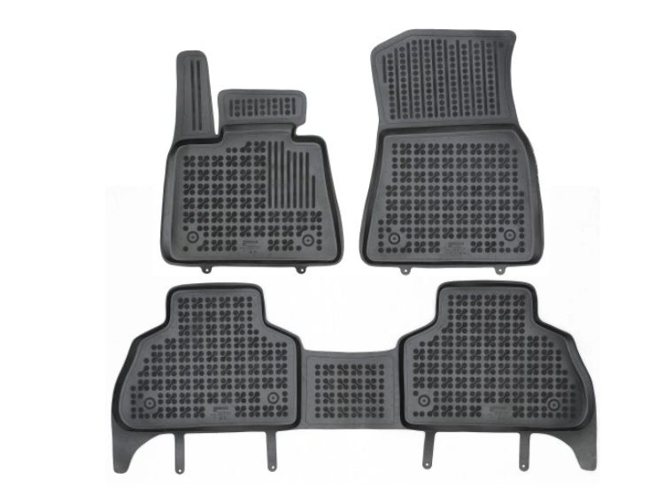 Covorase auto BMW X5 (G05/F95), 11.2018-, negru; elastomer