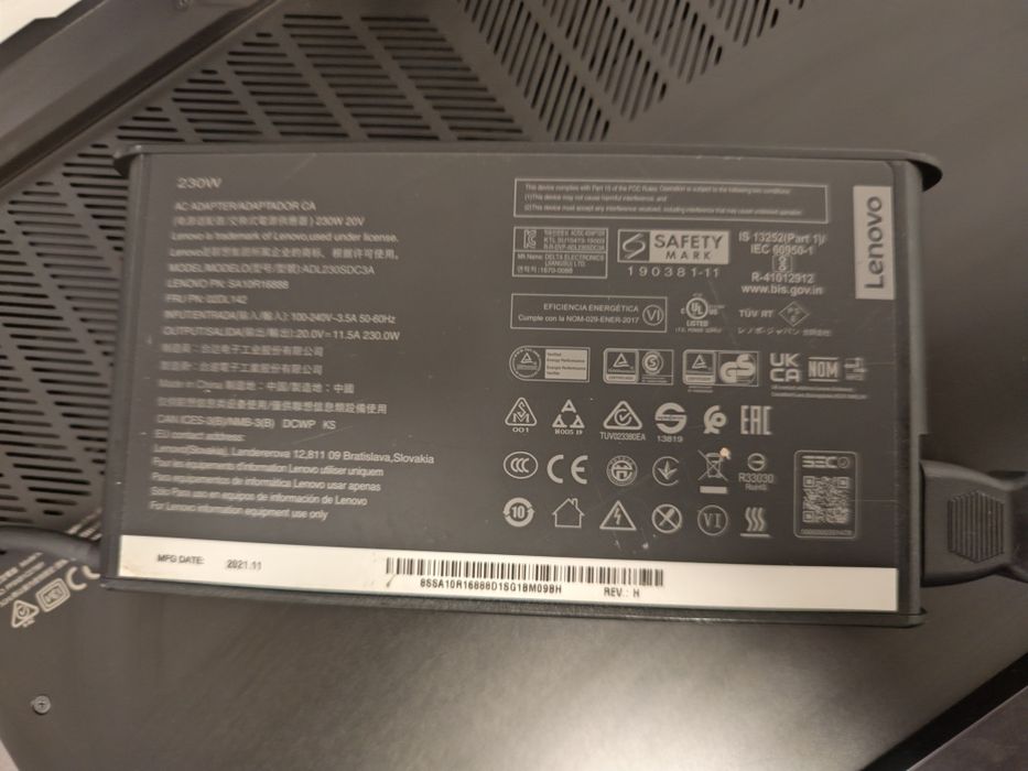 Laptop Gaming Lenovo Legion 5 Pro 16ITH6H  i7-11800H 64GB Ram RTX3060