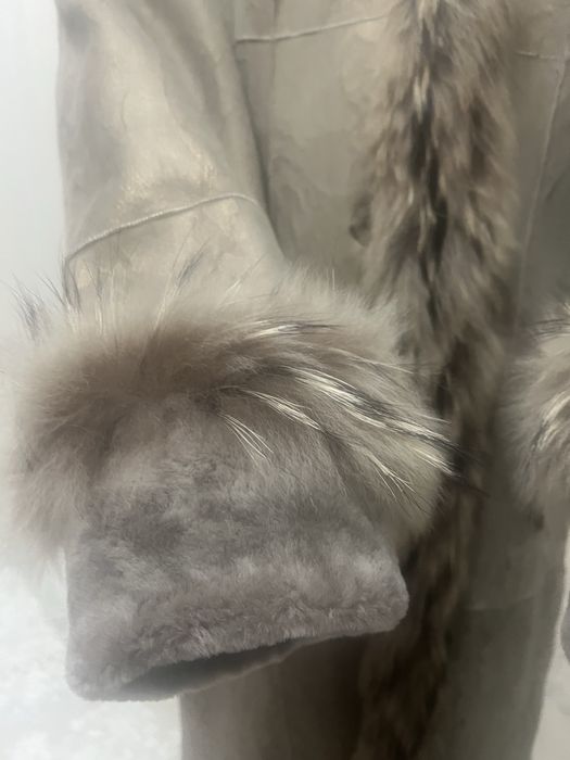 Дубленка длинная на выход