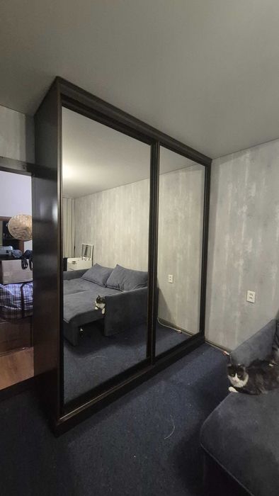 Шкаф-купе с зеркалом