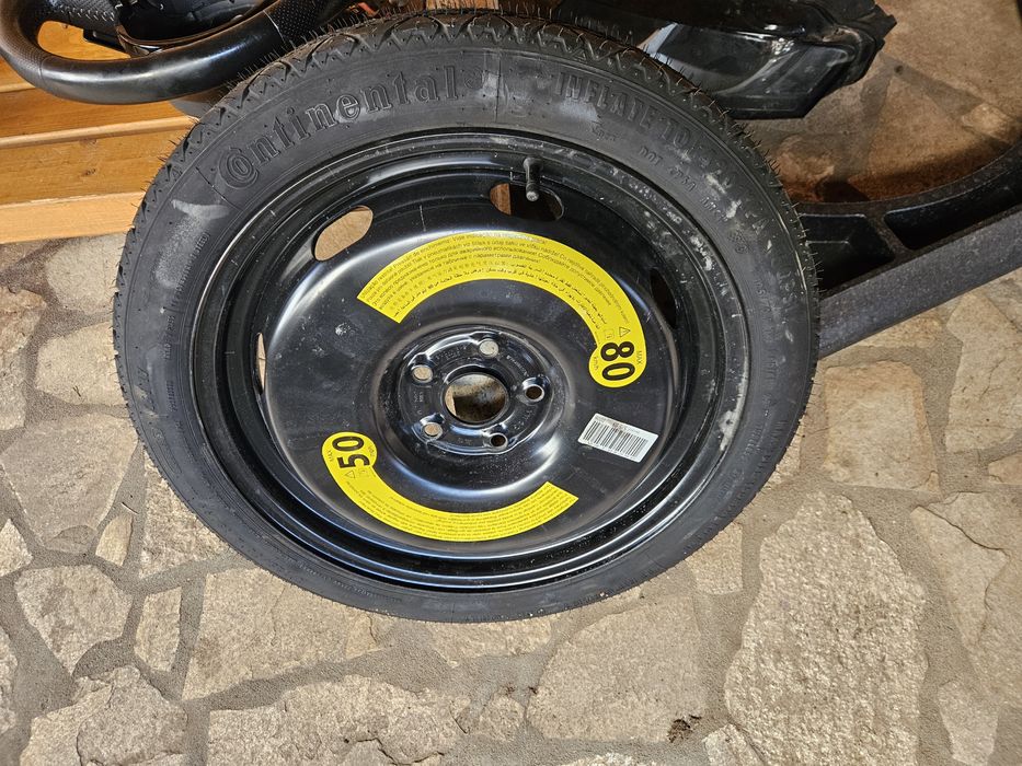 Резервна гума патерица комплект за Vw Tiguan 125 70 18