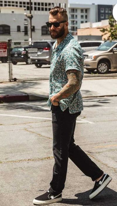 Gritty Jackson - Worn Circle W34-L30 (negru)