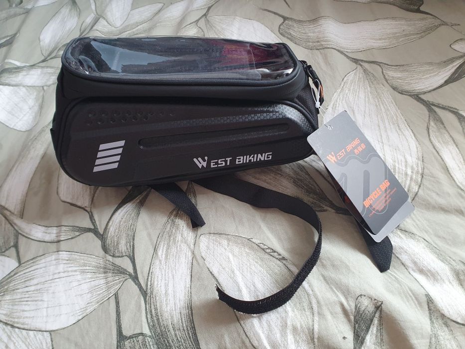 Водоустойчива чанта за рамка на велосипед WILD MAN