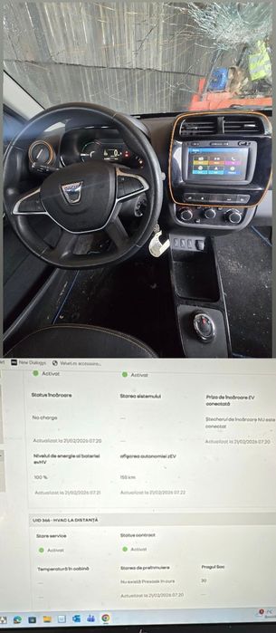 Dacia Spring Electric 2022 Baterie 100% viata varianta full Usor Avari