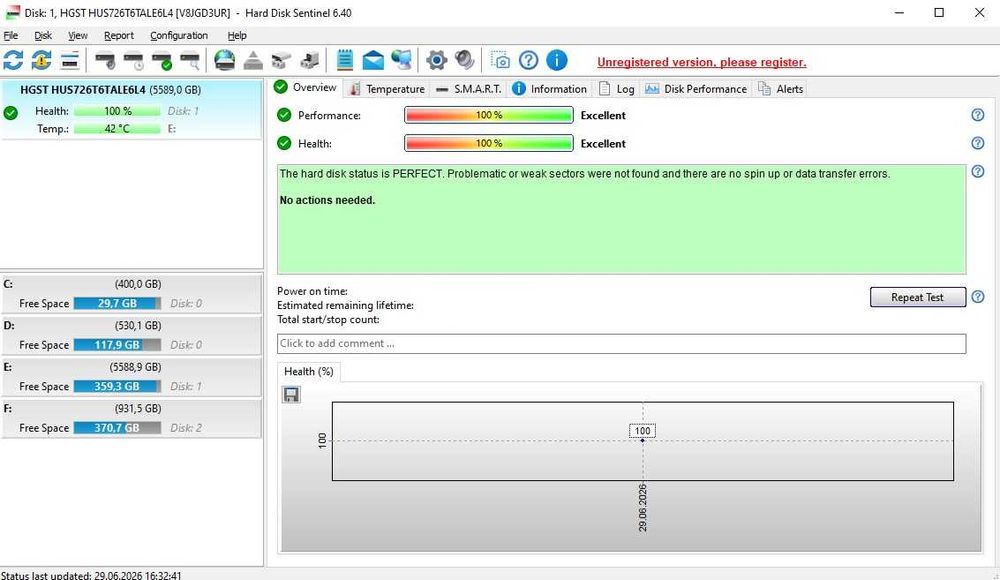 Жесткие диски - HDD 6Tb, 2Tb, 1Tb