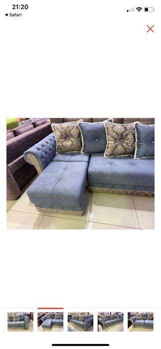 Диван Регина Алладин синий