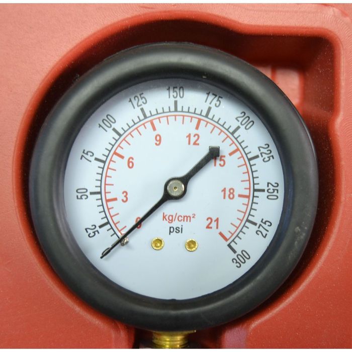Tester compresie motociclete si auto, tester compresie benzina, cu manometru si 6 adaptori M10-M18