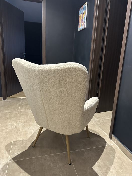 Scaun Jysk alb / stejar matur