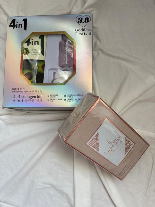 набор парфюм и крем