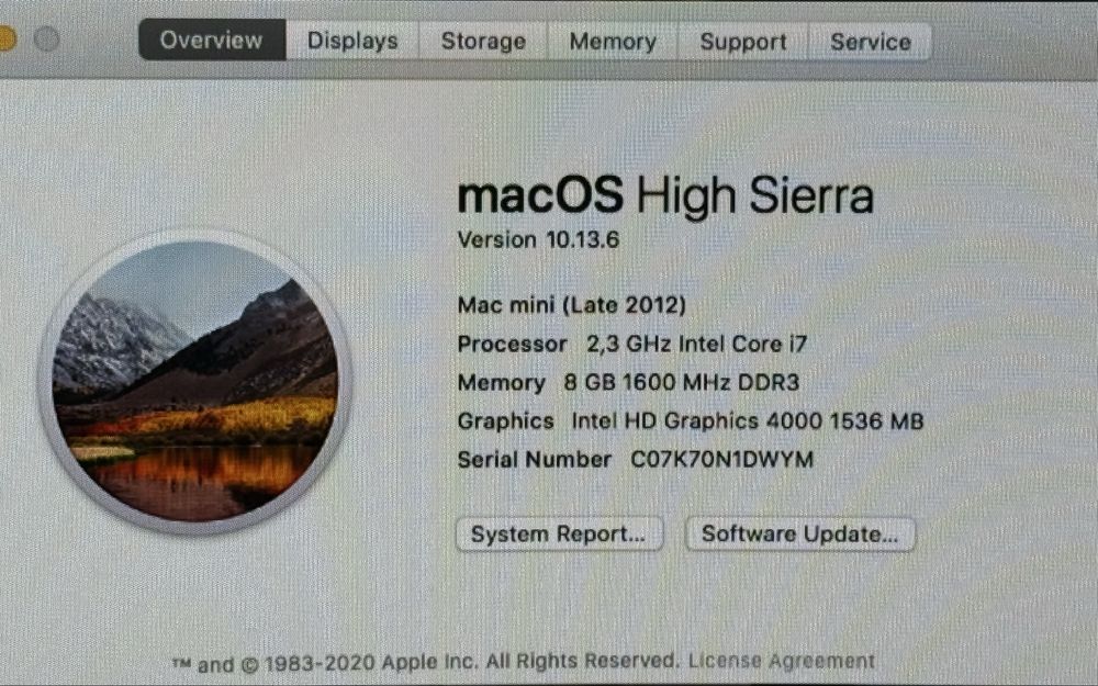 Mac mini late i7 (2012)