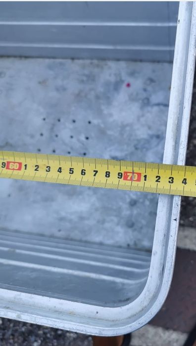 Zarges box cărucior aluminiu calitate de vârf 73x60x60 ultra lejer