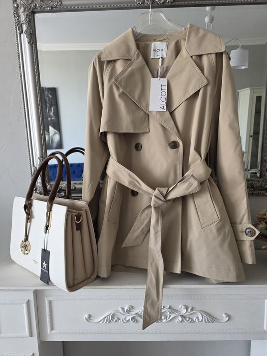 Сет от тренчкот, чанти, обувки