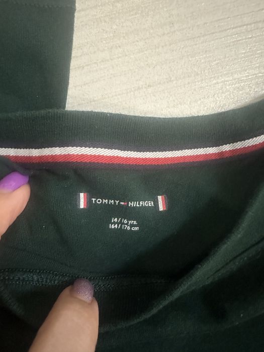 Tricou Tommy Hilfiger marimea 147 si Adidas 11-12 ani