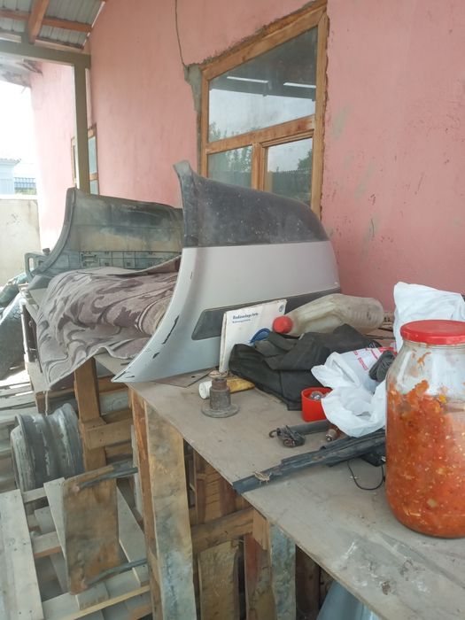 Капот, переднее крыло и бампер