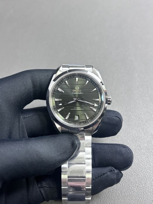 Omega Aqua Terra 150M Teak Dial Green VSF