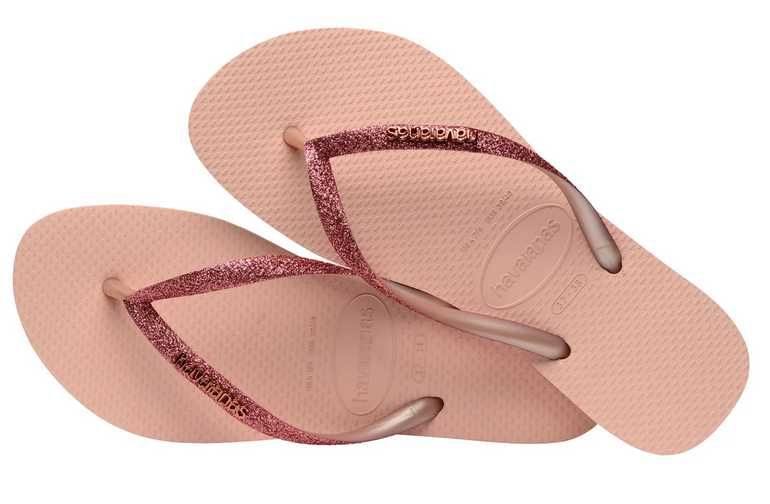 Дажапанки Havaianas Slim розов металик