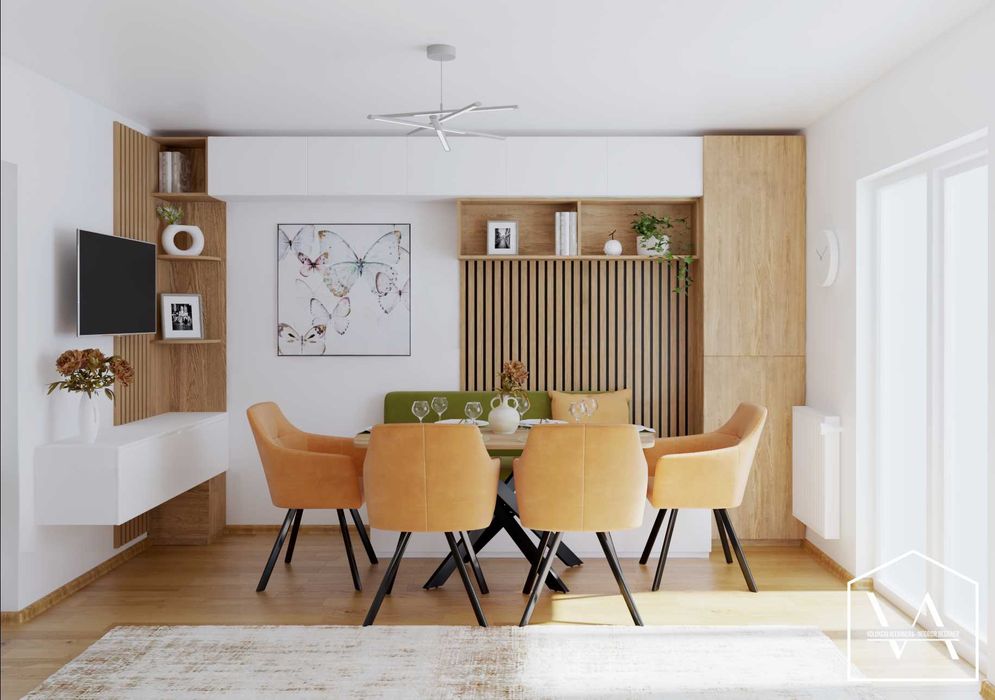 Design Interior ONLINE | Case & Apartamente | Proiectare Online 3D | Master & 8 Ani Exp
