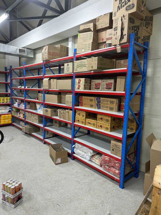 Складские стелллажи, стеллаж, стеллажи, металлический стеллаж.