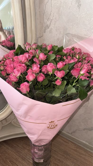 Букет из спрей роз