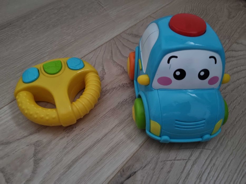 Jucarie bebelusi Masina cu rc sunete si lumini Winfun
