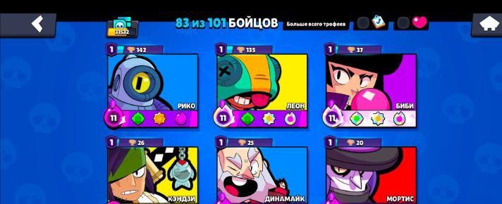 Сочный аккаунт бравл старс