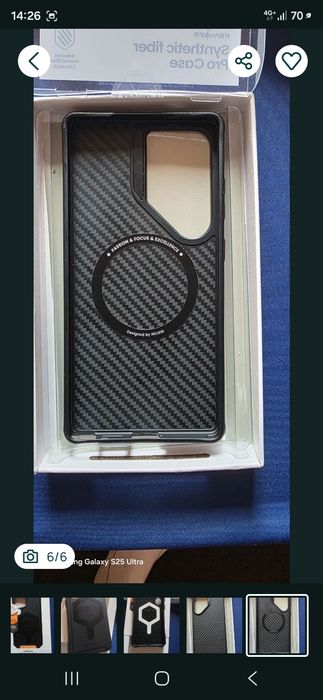 Samsung s25 ultra impecabil! Doar 65 de incarcari! Titanium blue! La cutie,full box!