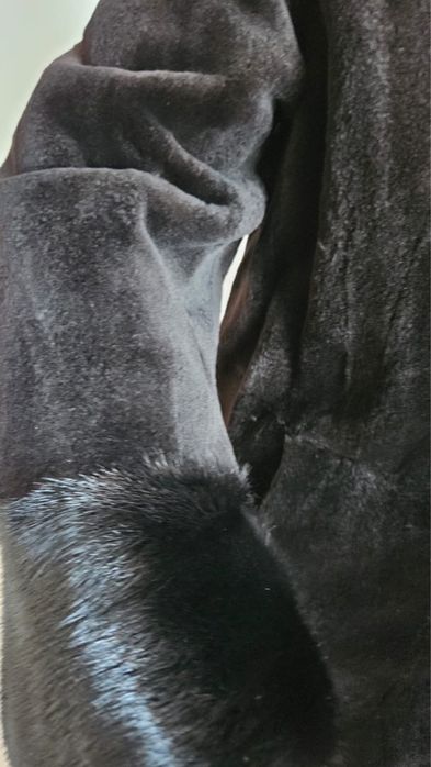 Норка стриженная, шуба