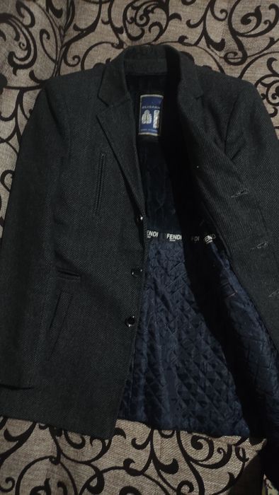 Пальто мужская Зима/Весна Качественная Теплая