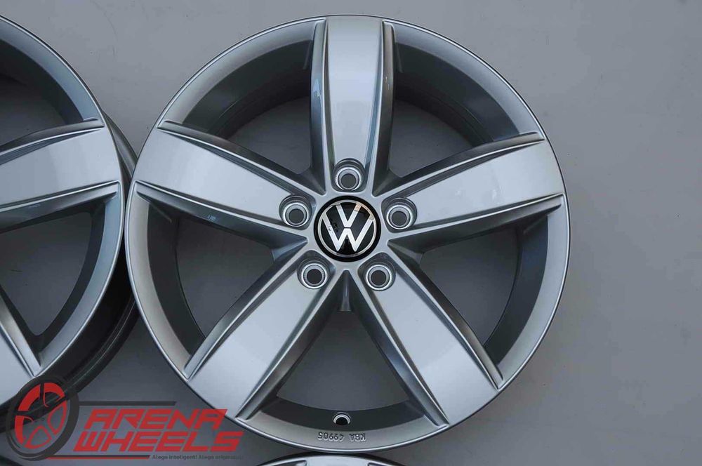 Jante Noi 16 inch Originale VW Passat Golf T-Roc Tiguan EOS Beetle Jetta Touran Caddy Sharan R16