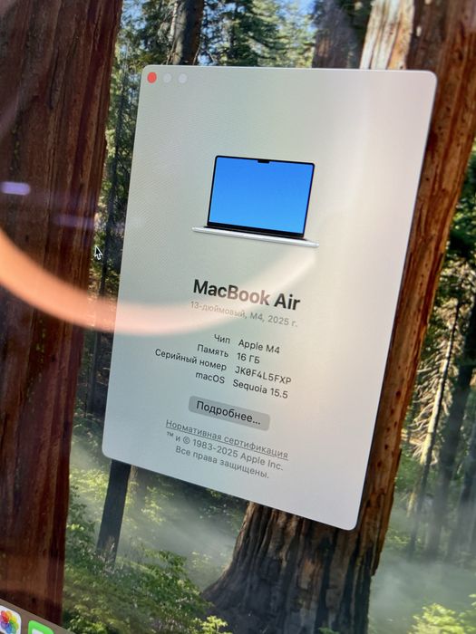 Ноутбук Apple MacBook Air M4 Цикл:12