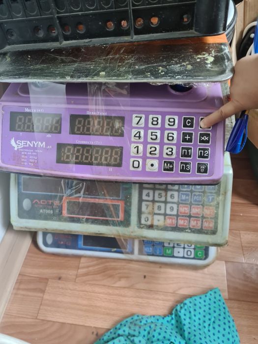 Весы 3шт в рабочем состоянии