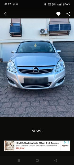Opel Zafira B 1,7 CDTI -Diesel
