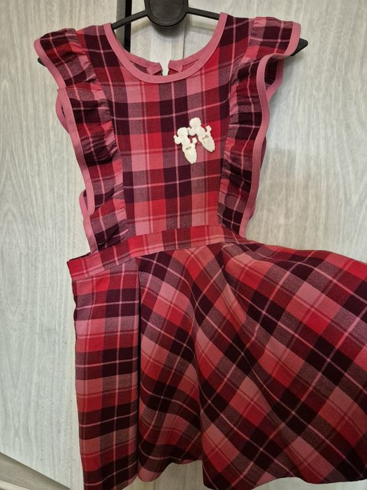 Платье  - сарафан для девочки 5-6 лет