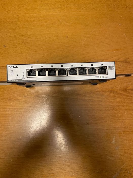 D-Link DGS-1100-08P 8-Port PoE Gigabit Smart Switch