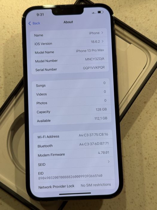 iPhone 13 Pro Max 128GB Alpine Green – Като НОВ, 86% Батерия.