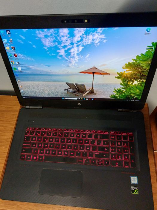 Laptop Gaming HP Omen 17 i7 6700HQ 2,6/3,5Ghz, 12GB, 256GB+1TB, GTX 960M 2G, Windows 11 Office 2024