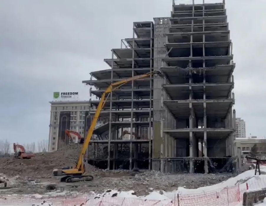 Снос здание демонтаж дамов