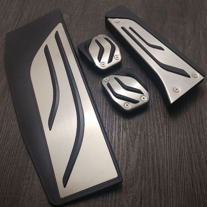 Ornamente INOX pedale M - BMW 1 2 3 4 - F20-21-22, F30-31-32-33-34-36