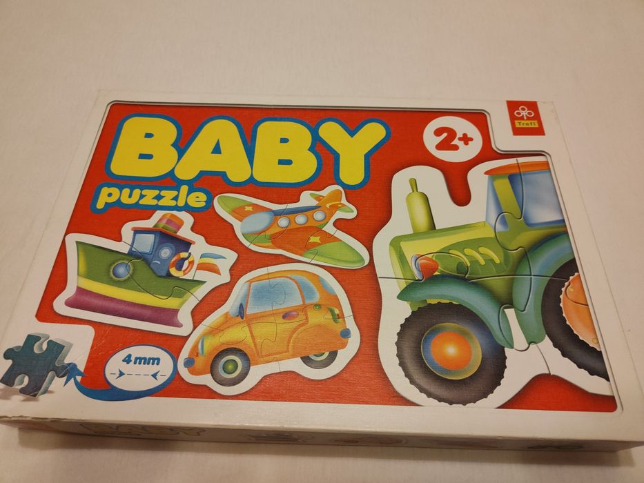 Diverse puzzle din lemn / carton 1,5 -2 ani