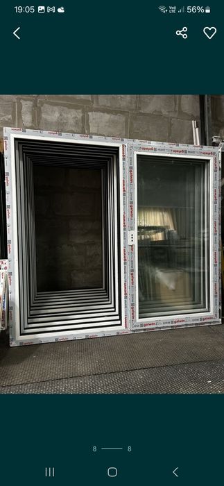 Продам  готовые окна