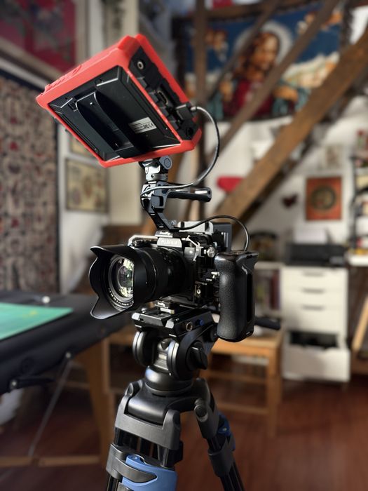 Camera foto video Fujifilm X-H2S + XF 16-80mm f/4 + Cinema Rig complet SmallRig