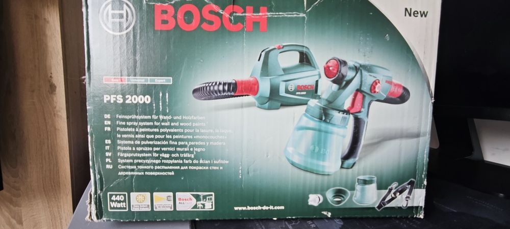 Пистолет за фино боядисване Bosch  PFS 2000